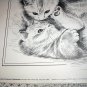 1983-Pollyanna Pickering Ilustration-Five Adorable Playful Sweet Kittens