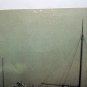 Litholin Navy War Ship-Antique Lion Coffee Card Lithograph