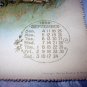 1897 Antique Chromolithograph-Collie Dogs Calendar