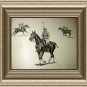 Polo The Game-Polo Player on Horse-Edwin Megargee Original Vintage Lithograph Print