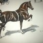 The Hackney Horse-Edwin Megargee Original Vintage Lithograph Print