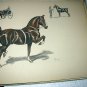 The Hackney Horse-Edwin Megargee Original Vintage Lithograph Print