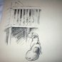 Airedale Dog-Jerry In Memory-Vintage Lithograph Print