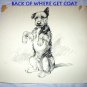 Airedale Dog In Coat with Little Terrier Vintage Lithograph Print