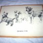 Cairn Terrier,Sealy Terrier,and Airedale Dogs-Vintage Lithograph Print