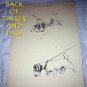 Tinker and His Pals-Airedale,Scottish Terrier Dog Vintage Lithograph,Backside Sealy