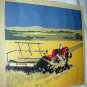 F.V. Carpenter-Farm Tractor Haying-Vintage Magazine Artwork