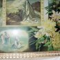 Christ In Gethsemane,Religious Antique 1909 Chromolithograph Framed Gesso Print
