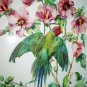 Cecil Golding,Blossom Headed Green Parakeet Bird Vintage lithograph print Suitable for framing