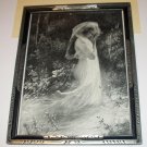 Nude Nymph Goddess Gal In Forest Antique Print Spring Awakening Artist M Levis Fabulous Art Deco