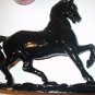 Vintage Heavy Metal Prancing Horse Display Figurine Base Not Attached