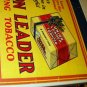 Union Leader Smoking Tobacco Advertising Lrg Poster Board Original Vntg Holiday Store Display