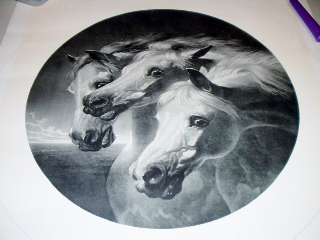 Pharaohs Horses Artist John Fredrick Herring Rare Original Antique Large