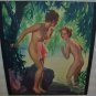 Nude Goddess Woodland Nymphs Bathing Pin Up 1936 Lithograph Bradshaw Crandell