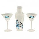Mickey 3-Pc. Acrylic Shaker and Glasses Set