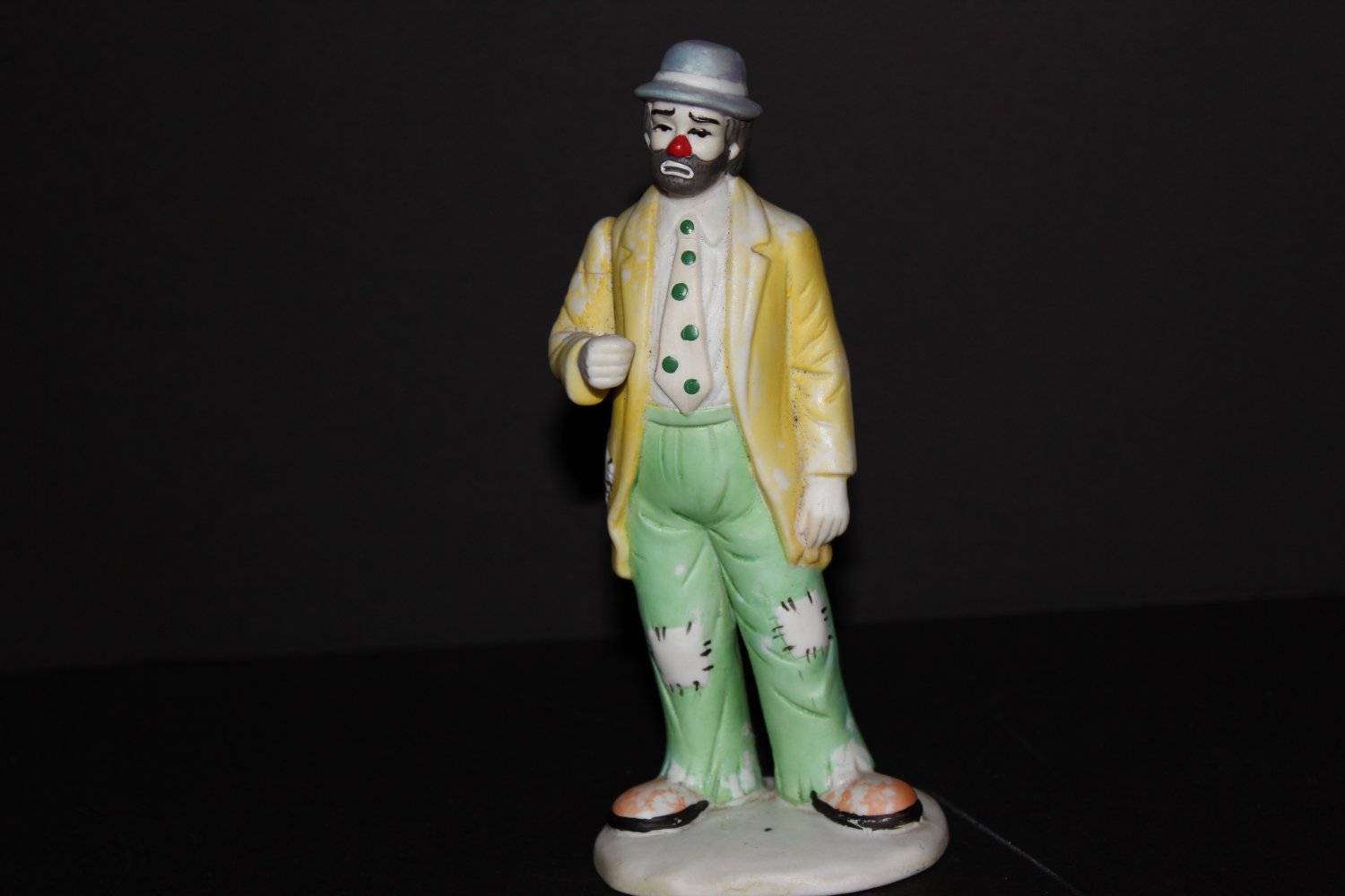 1984 Emmett Kelly Jr Clown Collection Flambro "On the Road Again" Clown