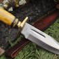 SOLD*** Timber Rattler TR93 Full Tang Genuine Deer Stag Hunting Knife Sheath