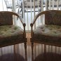 SOLD*** Vintage French Barrel Tub Mid Century Chairs