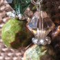 Unakite and Swarovski Double Pendulums
