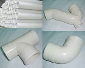 special PVC pipe extrusion forming