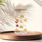 Fall Leaves Coffee Cup party Beer Coffee Glass gift Cup & straw Fall Cup - 16 oz