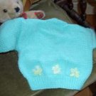 Newborn cardigan for a girl