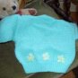 Newborn cardigan for a girl