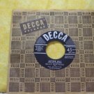THE MILLS BROTHERS The Glow Worm After All 1952 DECCA 28384
