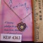Silver Tone Seed of Life Heart Pendant Choker Chain Necklace Religious Christian