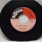 Ted Taylor I'm Lonely Tonight Thought You Needed Me 1969 Ronin Records 36 37