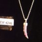 Lot 12 Piece Necklace Earring Sets Pink Clear Orange Blue Silver Tone Variety