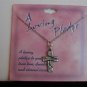 Pewter Cross Pendant Choker Necklace A Loving Pledge Religious Unique