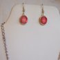 Wholesale Lot 10 Piece Necklace Earring Sets Pink Blue Green Yellow Silver Tone