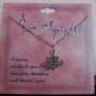 Merry Christmas Cross Pendant Silver Tone Choker Chain Necklace A Loving Pledge