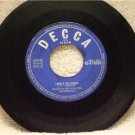 Mantovani & His Orchestra Lonely Ballerina Lazy Gondolier DECCA Records F10395