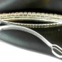 Clear Rhinestone Studded Silver Tone Hair Clip Barrette Gorgeous!