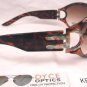 DYCE OPTICS Large Designer Oversized Fashion Sunglasses Tortoise Shell Brown NWT