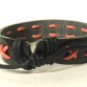 Black Red Hemp Leather Bracelet String Rope Slide Tie Wristband