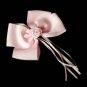 Pink Hair Bows Rosette Flower Alligator Clip Barrette