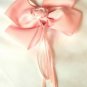 Pink Hair Bows Rosette Flower Alligator Clip Barrette
