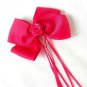 Hot Pink Hair Bows Rosette Flower Alligator Clip Barrette