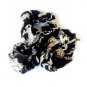 Lot 3 Scrunchies Pony Tail Holder Hair Twister Black White