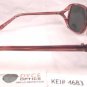 DYCE OPTICS Large Designer Oversized Fashion Sunglasses Red Black NWT