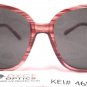 DYCE OPTICS Large Designer Oversized Fashion Sunglasses Red Black NWT