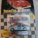 1991 Jimmy Means #52 Blue Pontiac Racing Champions Stock Car Nascar Display Card