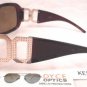 DYCE OPTICS Large Designer Oversized Fashion Sunglasses Purple Brown NWT