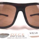 DYCE OPTICS Large Designer Oversized Fashion Sunglasses Brown NWT