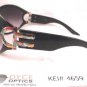 DYCE OPTICS Large Designer Oversized Fashion Sunglasses Black Purple NWT