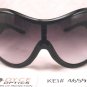 DYCE OPTICS Large Designer Oversized Fashion Sunglasses Black Purple NWT