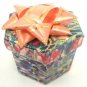 Coral Black White Natural Stone Gemstone Silver Tone Ring Gift Box Included Xmas